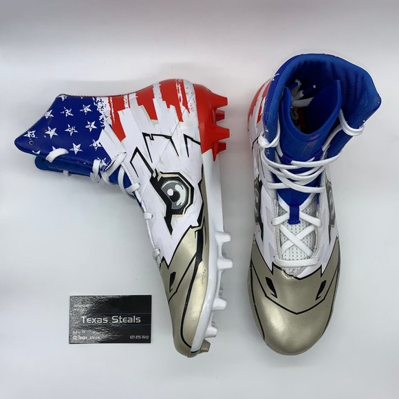 NEW Under Armour Highlight USA Eagle Flag Cleats main image 4